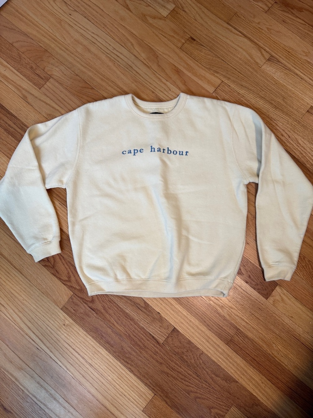 Cape Harbour Yellow Crewneck Sweatshirt